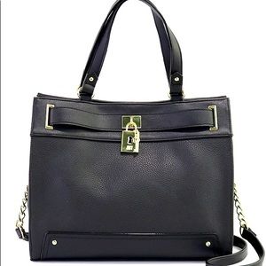 Juicy Couture Black Leather Purse Like NEW